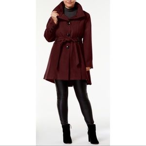 NWT ✨ Madden Girl Peplum Coat